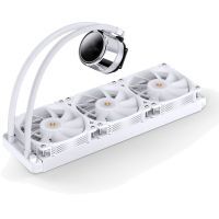 Система жидкостного охлаждения JONSBO TW7-360 ARGB White изображение 7