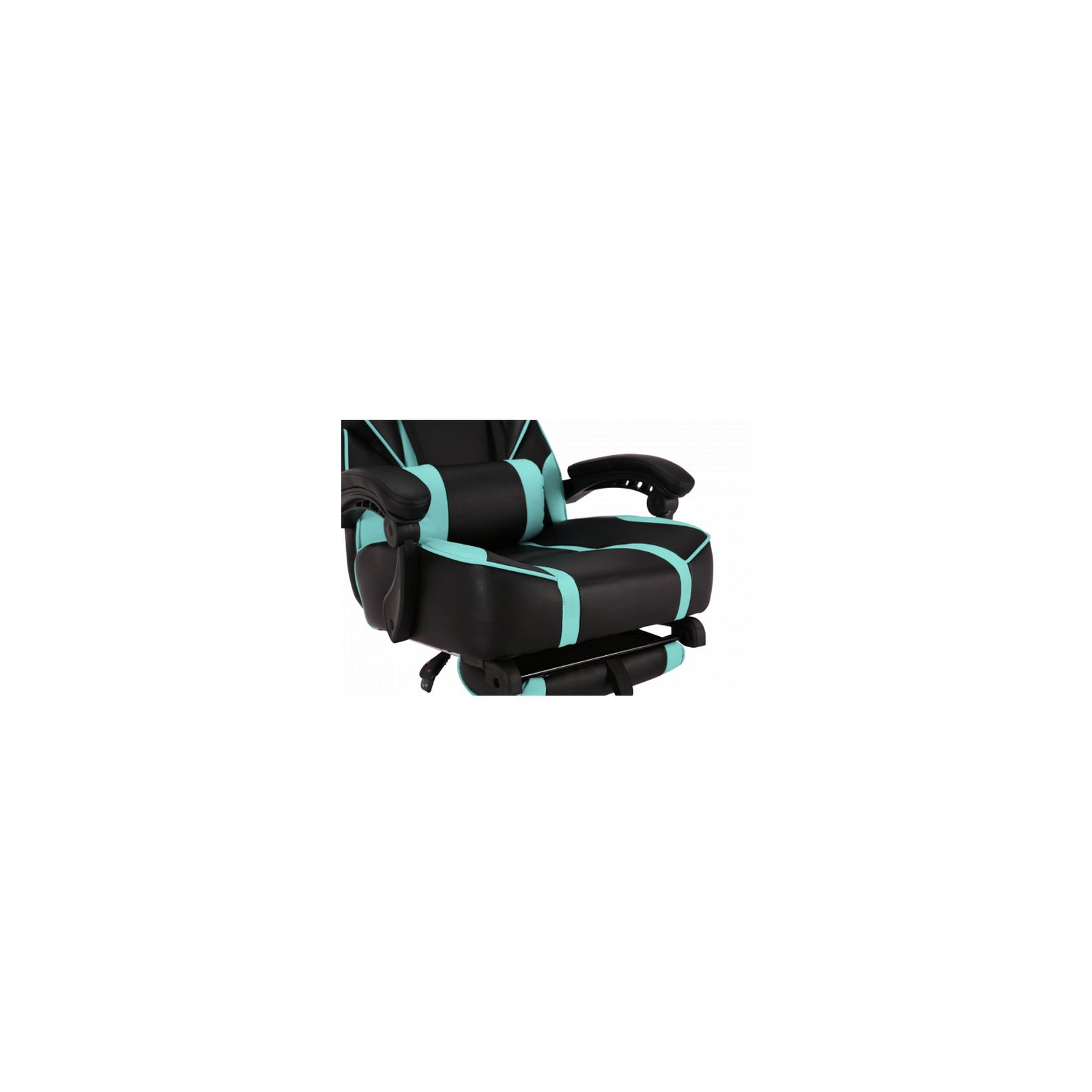 Кресло игровое GT Racer X-2748 Black (X-2748 Fabric Black Suede) изображение 7