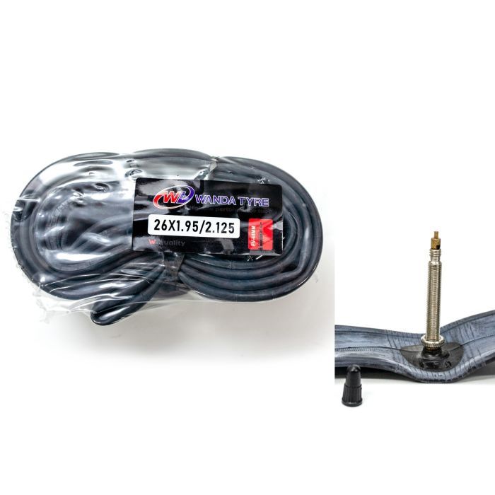 Велосипедная камера Wanda 26x1.95/2.125 FV Presta 48мм (TUB-064)