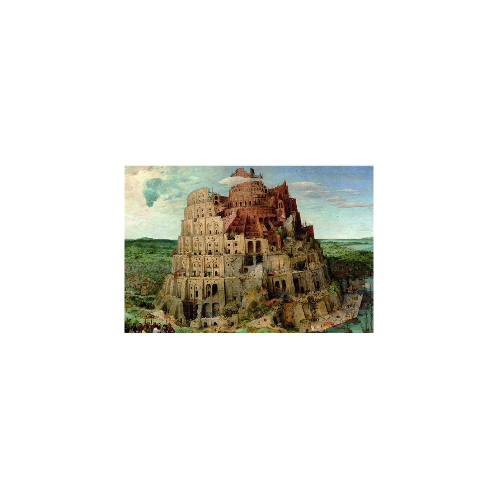 Пазл Piatnik Вавилонська вежа Пітер Брейгель, 1000 елементів (PT-563942) зображення 2
