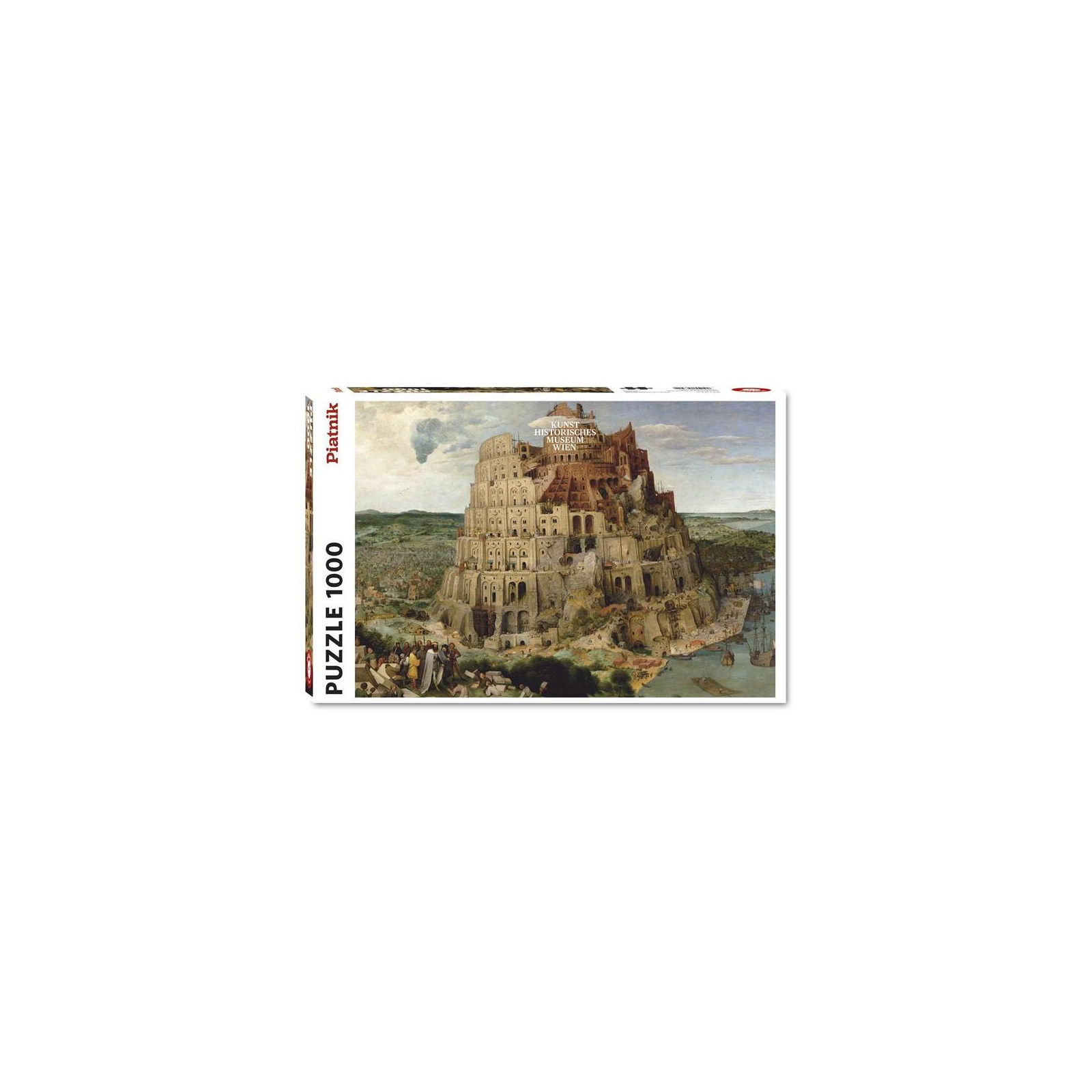 Пазл Piatnik Вавилонська вежа Пітер Брейгель, 1000 елементів (PT-563942)