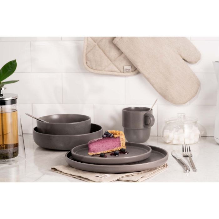 Тарелка Ardesto Trento Dessert 20,5 см White (AR2920TW) изображение 2