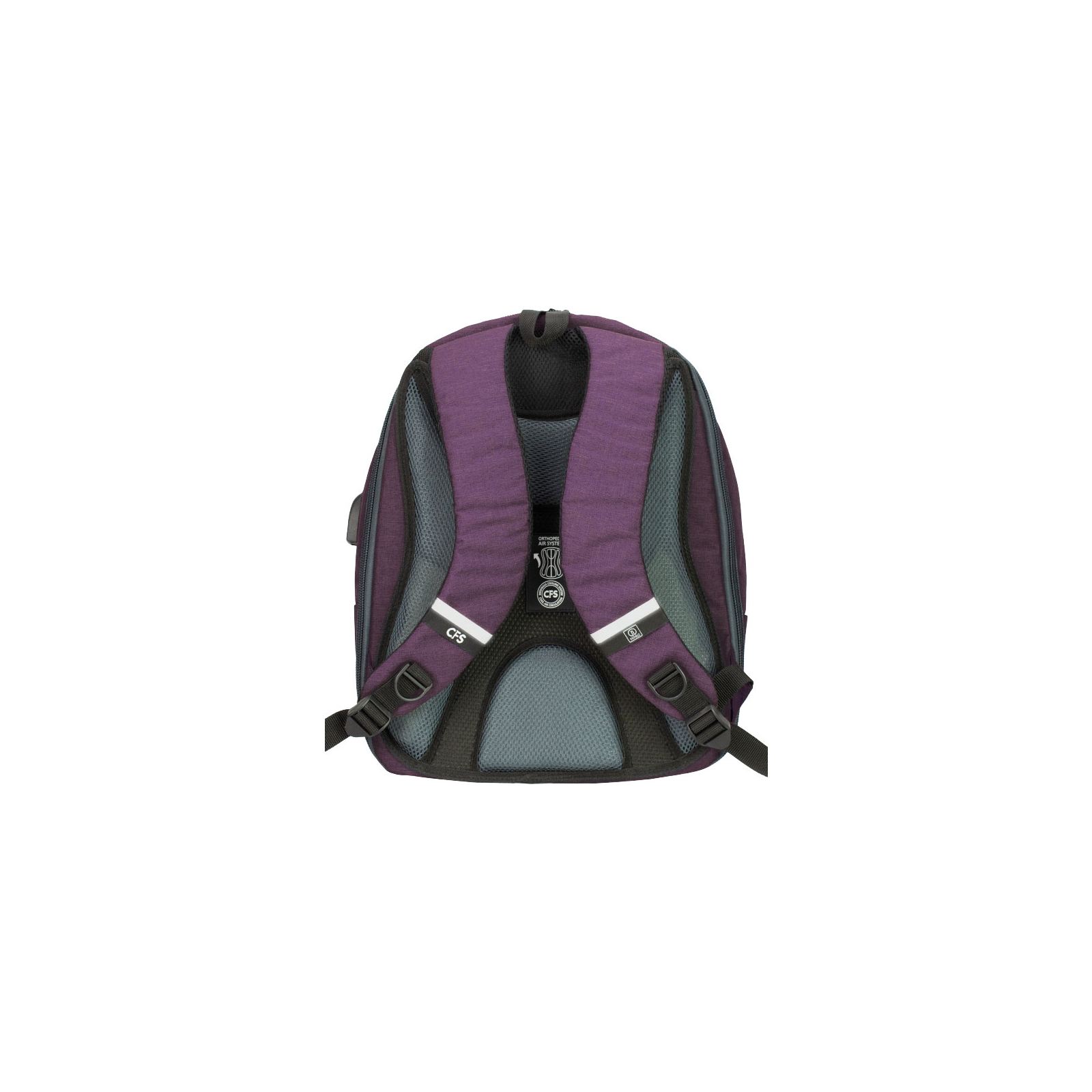 Рюкзак шкільний Cool For School 44x32x20 см 28 л Помаранчево-рудий (CF86588-07) зображення 3