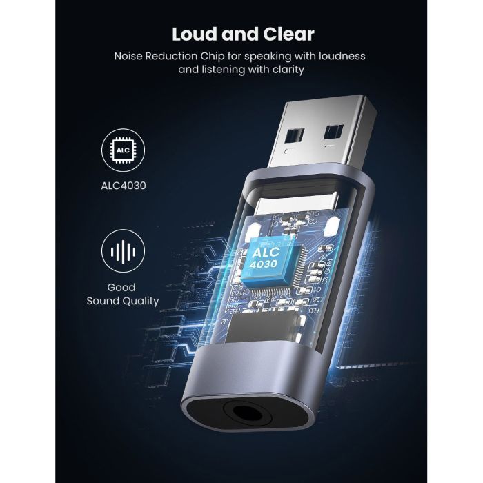 Звукова плата Ugreen CM383 gray (80864) зображення 4