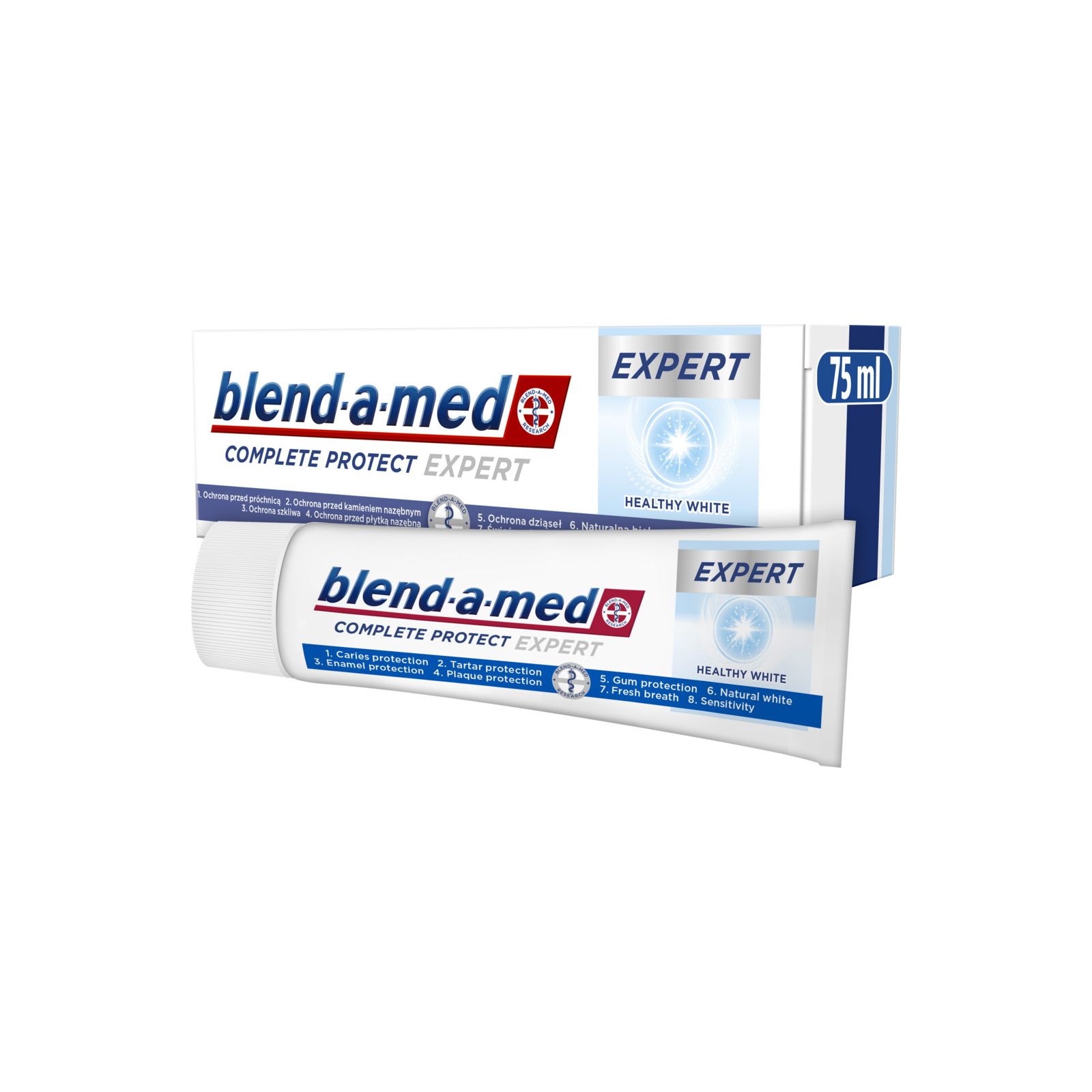 Зубна паста Blend-a-med Complete Protect Expert Здорова білизна 75 мл (8001090572356)