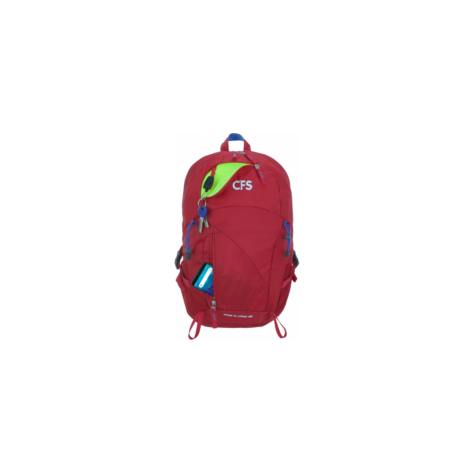 Рюкзак шкільний Cool For School 19" унісекс 16 л Червоний (CF86124) зображення 5
