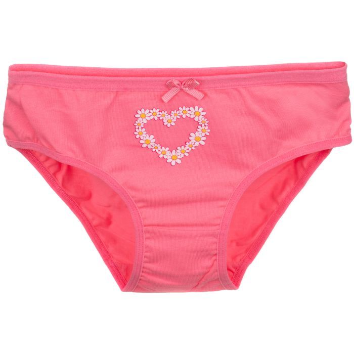 Трусы детские BiyoKids с цветочком (3266-164G-pink)