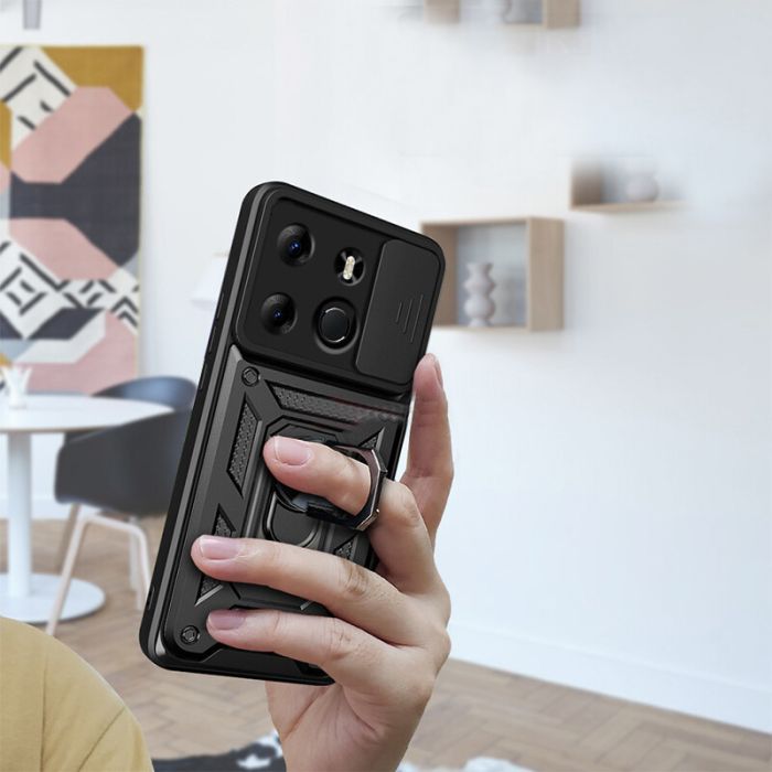 Чохол до мобільного телефона BeCover Military Tecno Spark Go 2023 (BF7) Black (709151) зображення 2