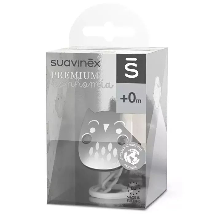 Клипса для пустышек Suavinex Bonhomia белая (307821) изображение 2