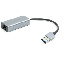 Photos - Other for Computer Power Plant Адаптер USB3.0 to RJ45, 1000Mbps, 0.15m PowerPlant  CA913367 (CA913367)