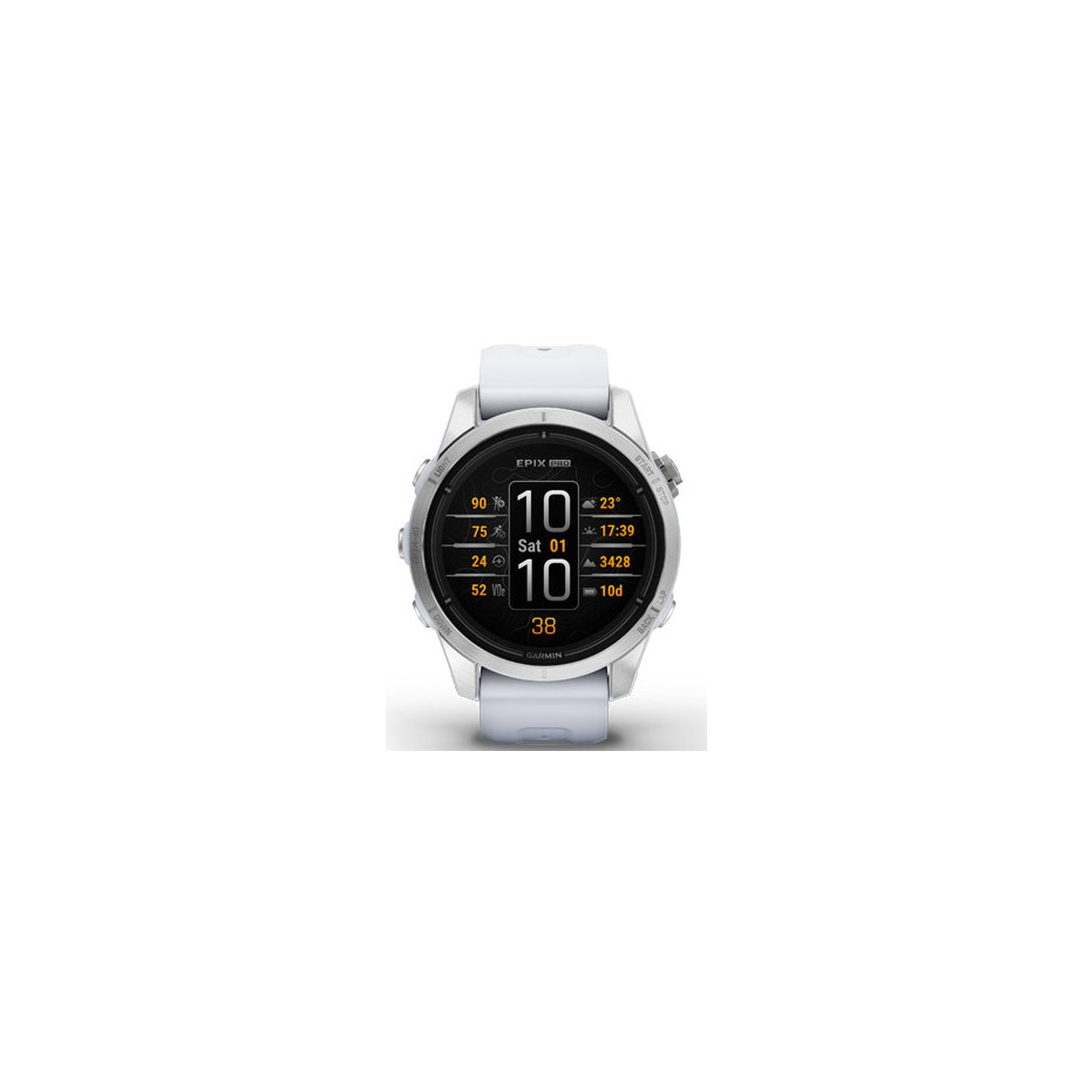 Смарт-часы Garmin EPIX PRO (g2), 42, Glass, SS, Whitstn, GPS (010-02802-01) изображение 2