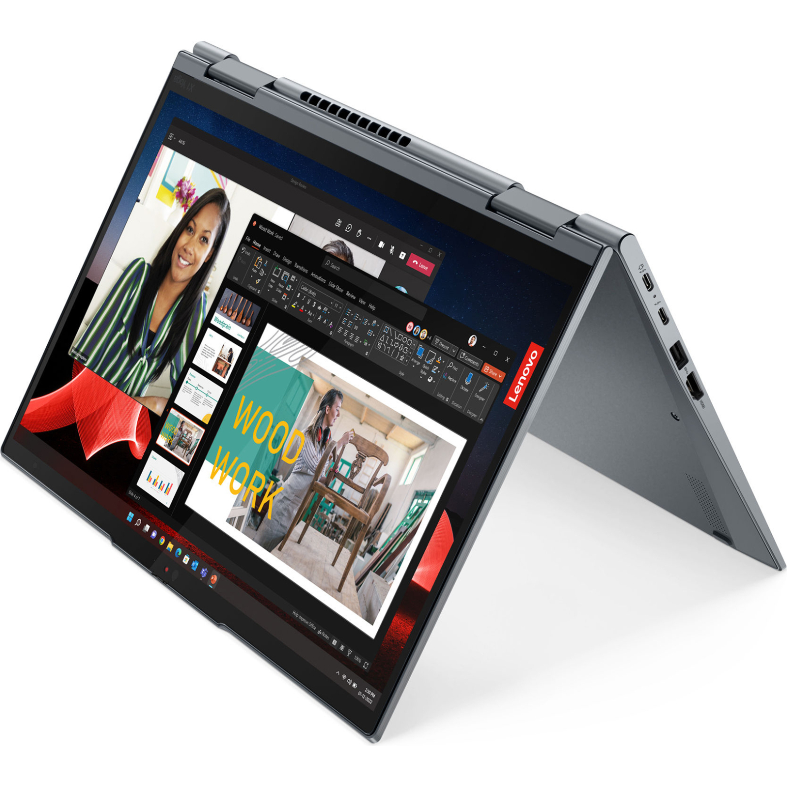 Ноутбук Lenovo ThinkPad X1 Yoga G8 (21HQ0055RA) изображение 9