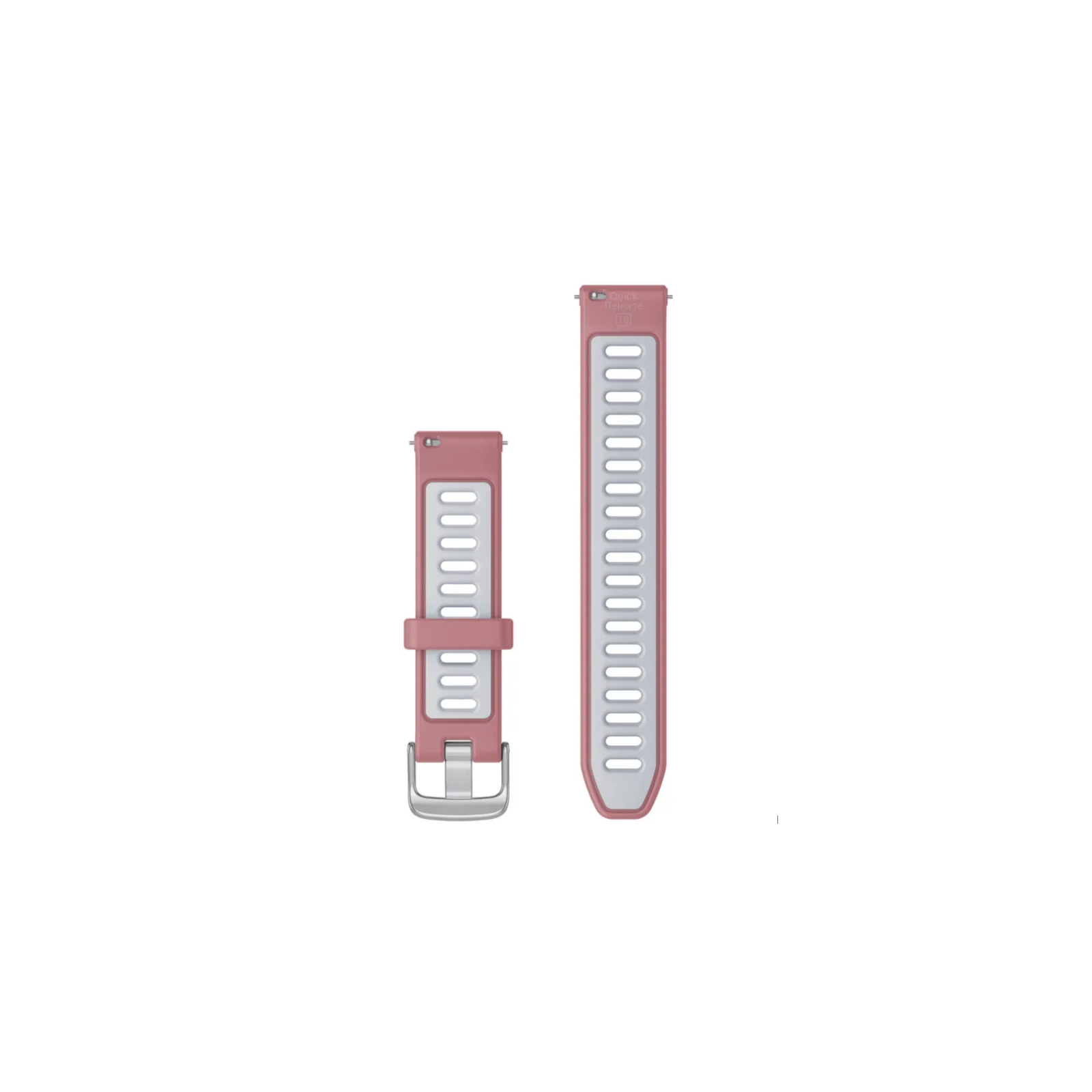 Ремінець до смарт-годинника Garmin Replacement Band, Forerunner 265S, Light Pink, 18mm (010-11251-A5) зображення 2