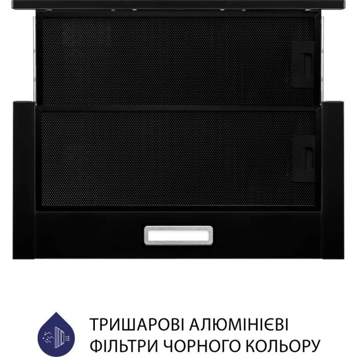 Витяжка кухонна Minola HTL 6214 BLF 700 LED зображення 3