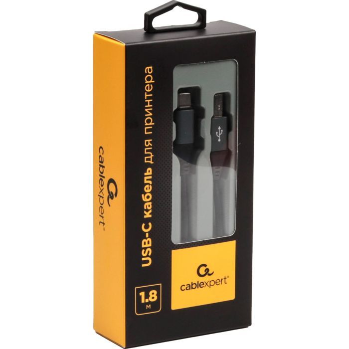 Кабель для принтера USB 2.0 СM/BM 1.8m Cablexpert (CCBP-USB2-СMBM-6) зображення 3