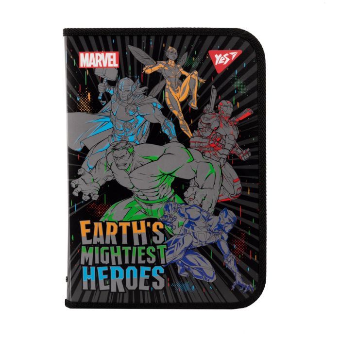 Папка для тетрадей Yes Marvel.Avengers FC с внутренним карманом (491972)