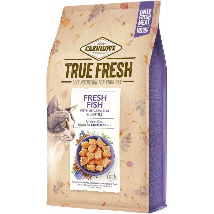 Сухой корм для кошек Carnilove True Fresh Cat Fish 1.8 кг (8595602561421)