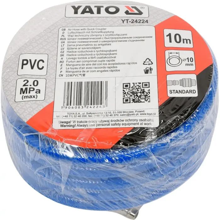 Пневматичний шланг Yato YT-24224 зображення 2