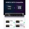 Карман внешний Ugreen SSD M.2 (NVME) M-KEY UGREEN 3.2 GEN2 CM400 gray (90264) изображение 2