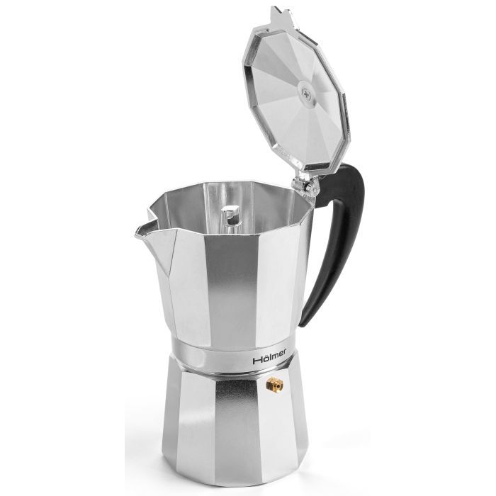Гейзерная кофеварка Hölmer Aluminum 300 мл (CF-0300-AL) изображение 2
