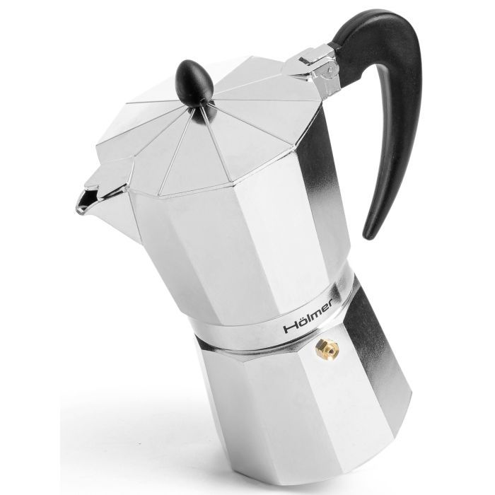 Гейзерная кофеварка Hölmer Aluminum 300 мл (CF-0300-AL) изображение 5