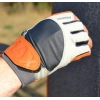 Перчатки для фитнеса MadMax MFG-850 Crazy Grey/Orange L (MFG-850_L) изображение 4