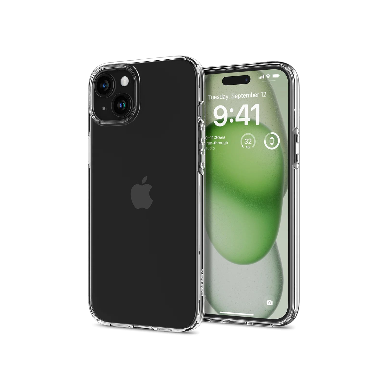 Чохол до мобільного телефона Spigen Apple iPhone 15 Plus Liquid Crystal, Crystal Clear (ACS06647) зображення 2