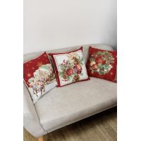 Наволочка Прованс гобеленовая PRESENT 45х45см Шишки (4823093450547) изображение 2