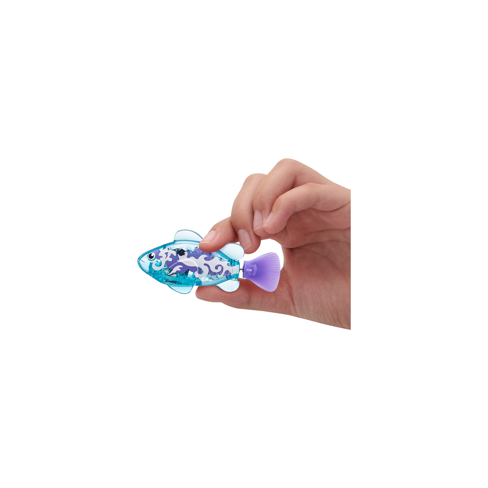 Інтерактивна іграшка Pets & Robo Alive S3 - Роборибка (блакитна) (7191-3) зображення 4