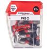 Набор бит Milwaukee SHOCKWAVE, PH2, 25мм, 25шт (4932430853)