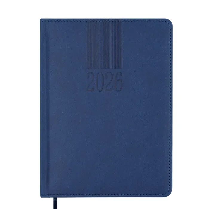 Тижневик Buromax датований 2026 CODE, А5 синій (BM.2142-02)