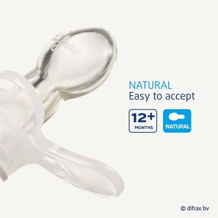 Пустушка Difrax Natural Night, світиться у темряві, 12+ міс (GL804) зображення 2