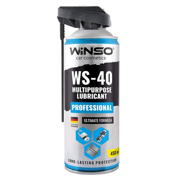 Мастило автомобільне WINSO PROFESSIONAL MULTIPURPOSE LUBRICANT WS-40 450мл (830210)