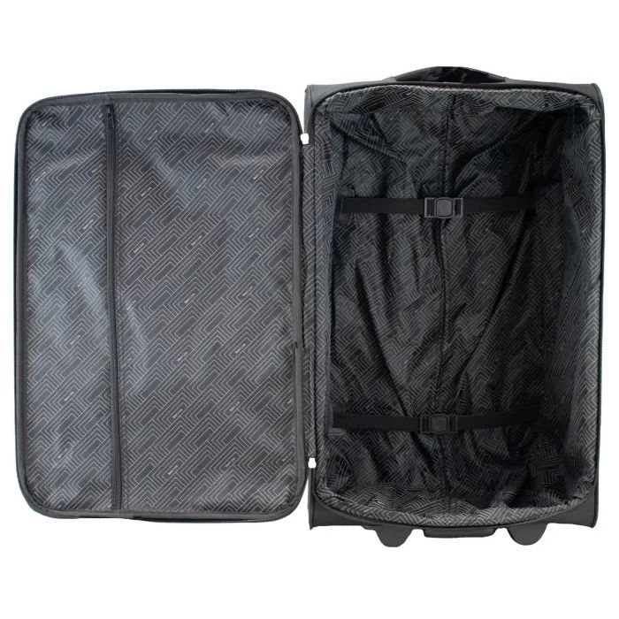 Чемодан Semi Line Поліестр 22" M Чорна (T5601-2) изображение 6
