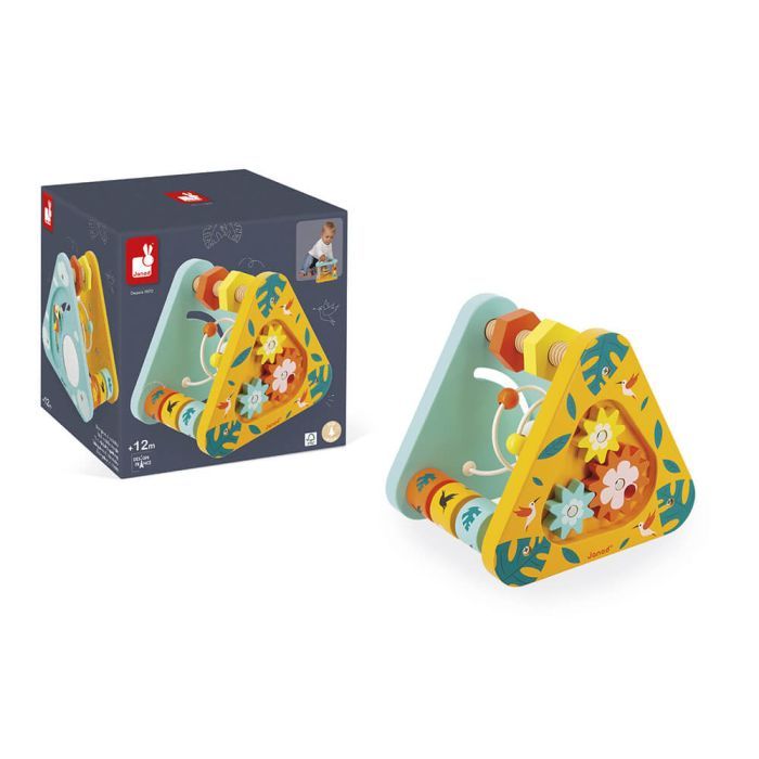 Розвиваюча іграшка Janod Трикутник тропік (J08268)