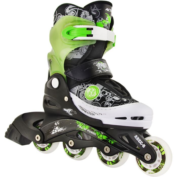 Роликовые коньки Action Pat Зелені 30-33 (PW-117CD-1/Green/30-33) изображение 2