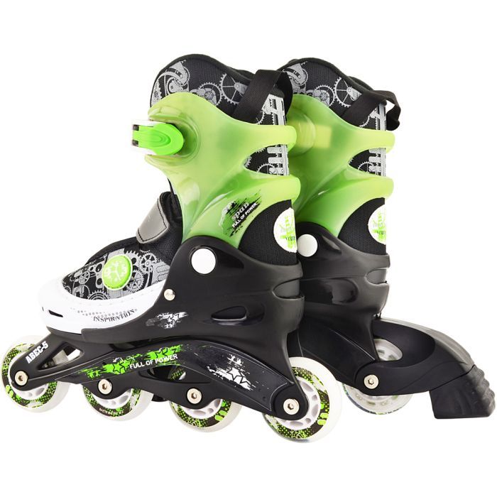 Роликовые коньки Action Pat Зелені 30-33 (PW-117CD-1/Green/30-33) изображение 7