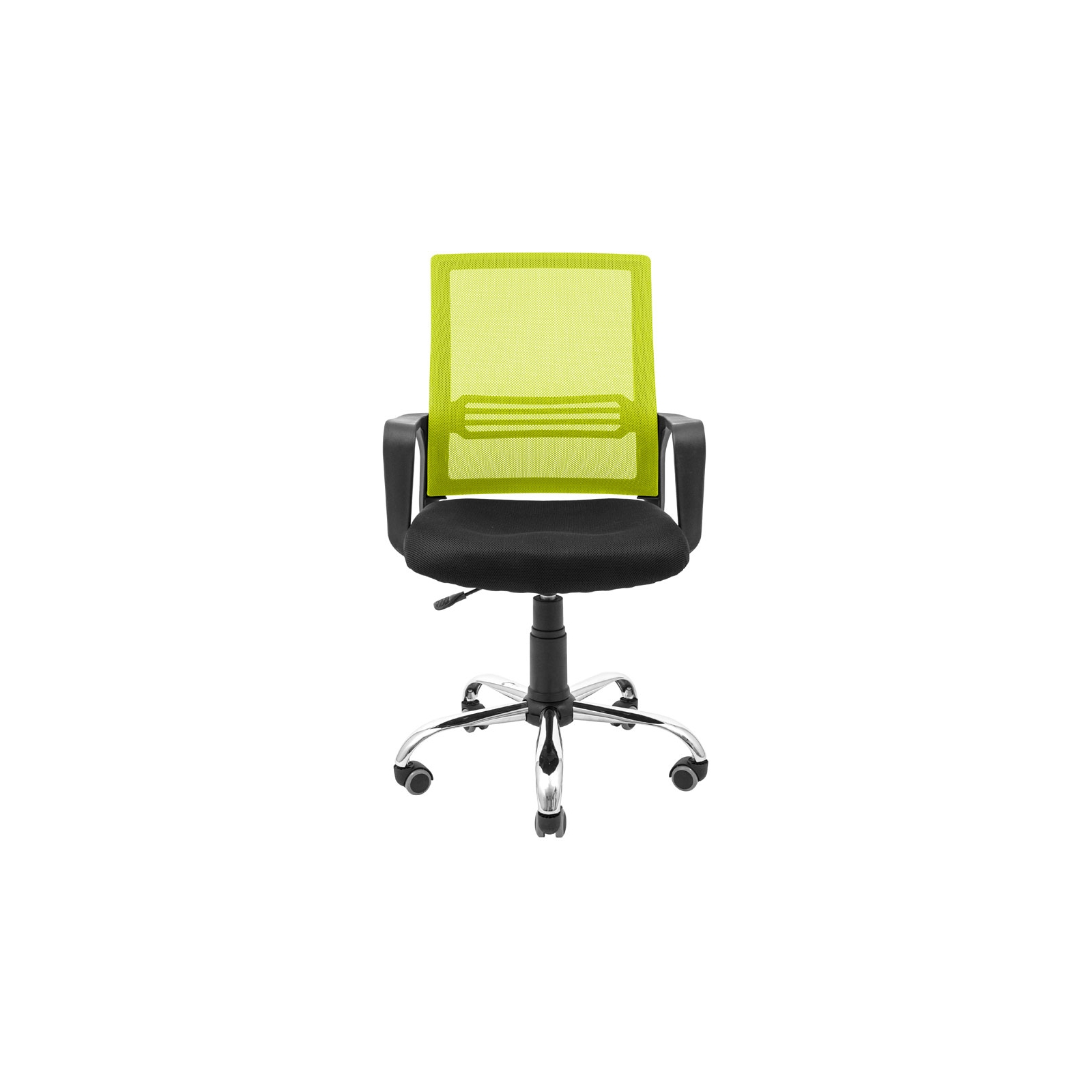Офисное кресло Richman Джина Хром Пиастра Сетка черная+зеленая (ADD0003093) изображение 2
