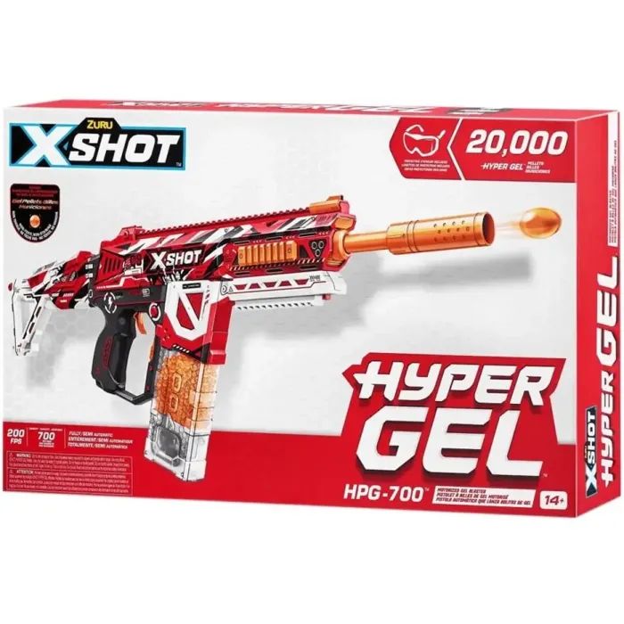 Игрушечное оружие Zuru X-Shot Быстрострельный бластер Hyper Gel large (20 000 гелевых шариков) (36620R) изображение 2