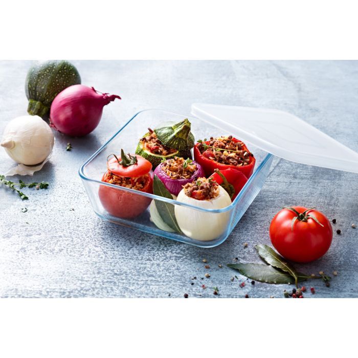 Форма для выпечки Pyrex CookFreez з кришкою квадратна 15 х 15 см 0.85 л (218P001/7646) изображение 5