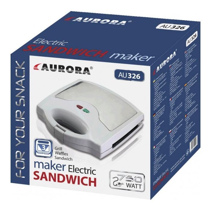 Сендвічниця Aurora AU326 зображення 2