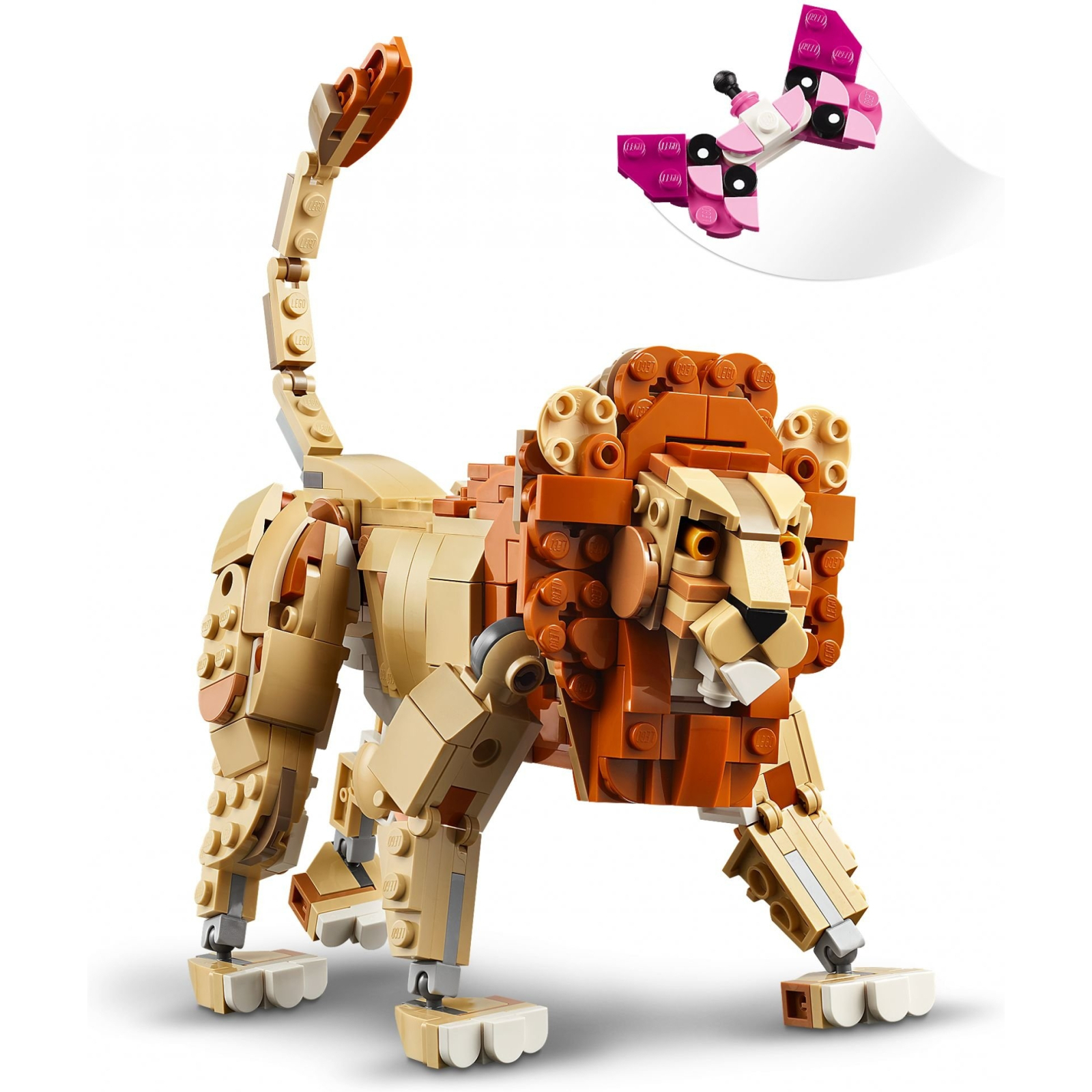 Конструктор LEGO Creator Дикі тварини сафарі 780 деталей (31150) зображення 3