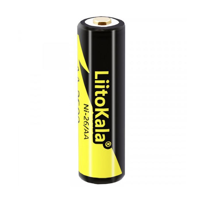 Аккумулятор Liitokala AA 2600mAh 1.2V Ni-MH, blister 1 pcs (Ni-26/AA)