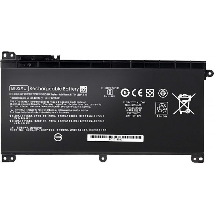 Аккумулятор для ноутбука HP Stream 14-AX BI03XL, 3440mAh (41.7Wh), 3cell, 11.34V, Li-ion (A47842)
