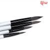 Кисточка для рисования Rosa Синтетика круглая, TRAVEL BRUSH, STREAM 158, № 2 (4823098530084) изображение 6