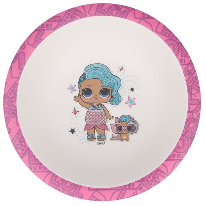 Набор детской посуды Stor LOL Surprise - Glam, Bamboo Set (Stor-01255) изображение 4