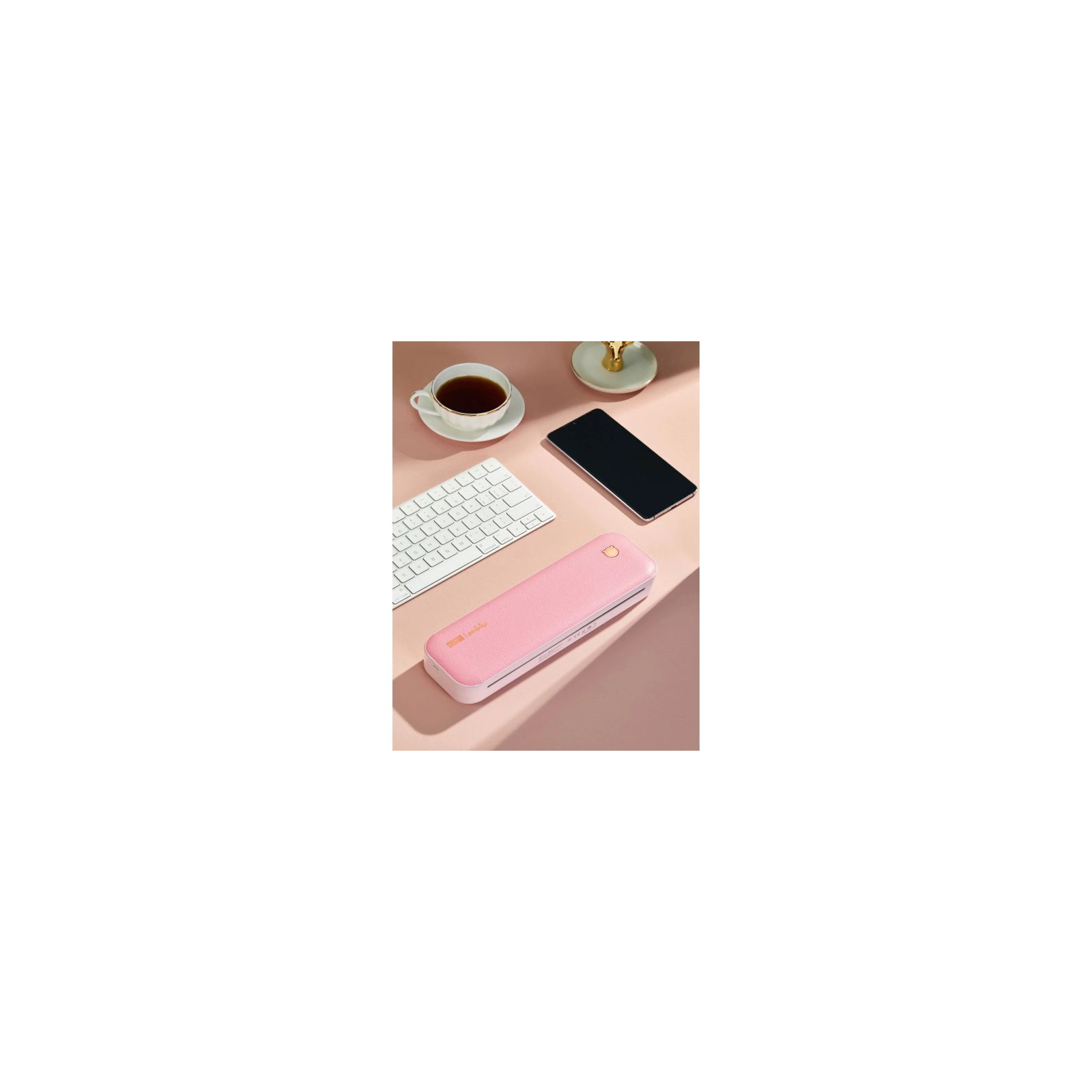 Принтер чеків UKRMARK A40PK А4, Bluetooth, USB, рожевий (900798) зображення 2