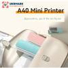 Принтер чеків UKRMARK A40PK А4, Bluetooth, USB, рожевий (900798) зображення 6