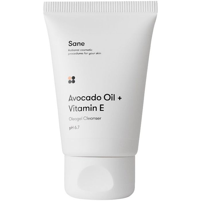 Гидрофильное масло Sane Avocado Oil + Vitamin E Oleogel Cleanser 40 мл (4820266830045)