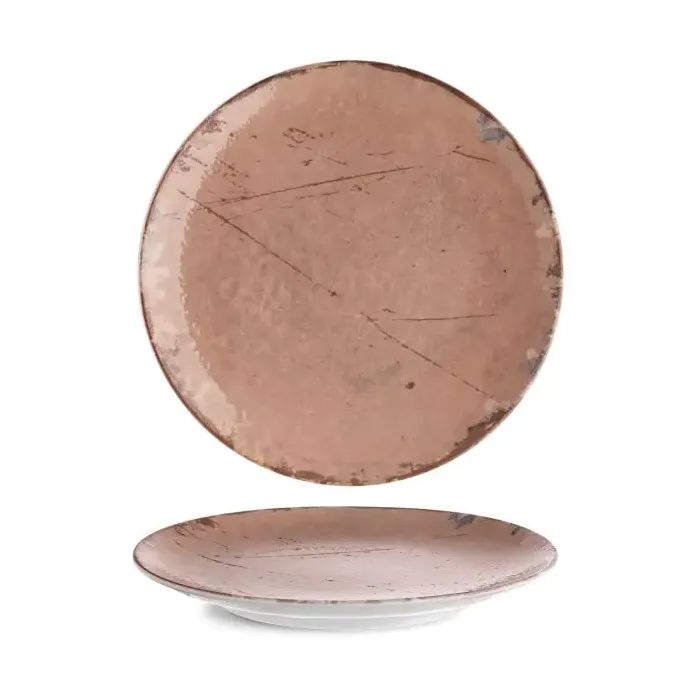 Тарілка G.Benedikt Isabelle кругла 24 см Stone Ginger (ISC2124-K0009)